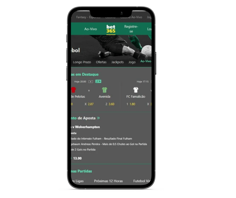 Bet365 app futebol