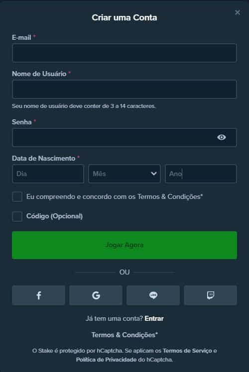 Como inserir o código promocional em um dispositivo móvel no