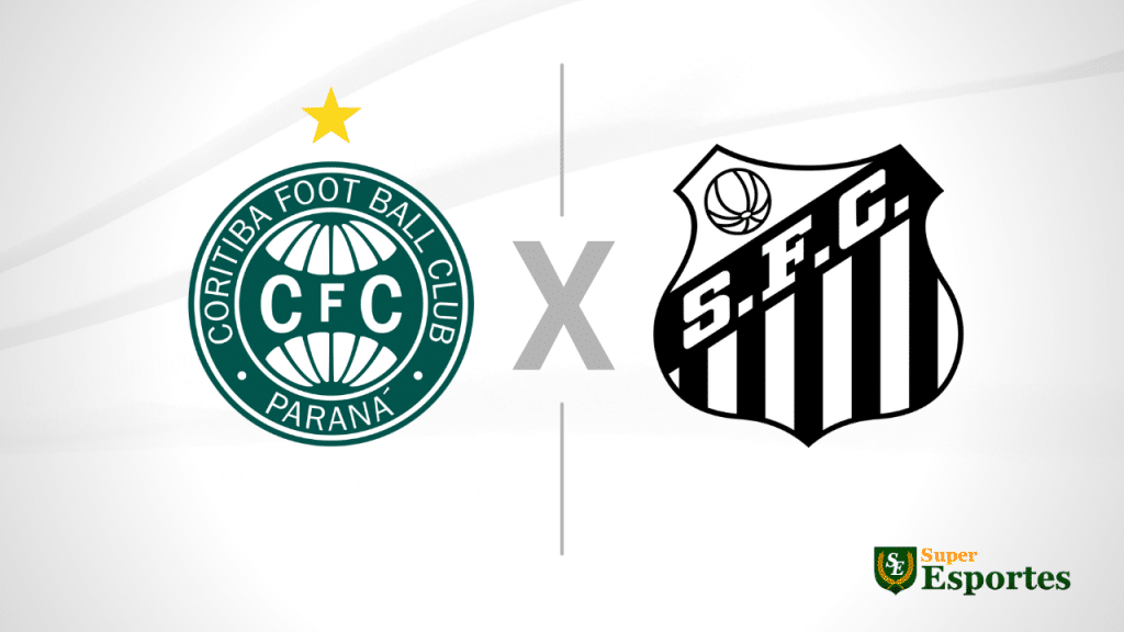 Coritiba e Santos empataram em 0 a 0 pela 10ª rodada do