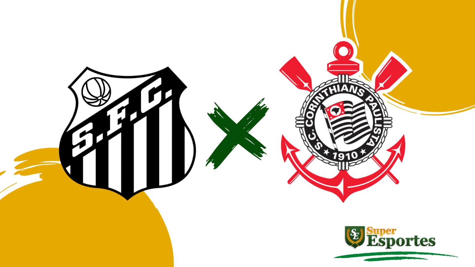 Santos x Corinthians onde assistir ao vivo, horário do jogo e escalações